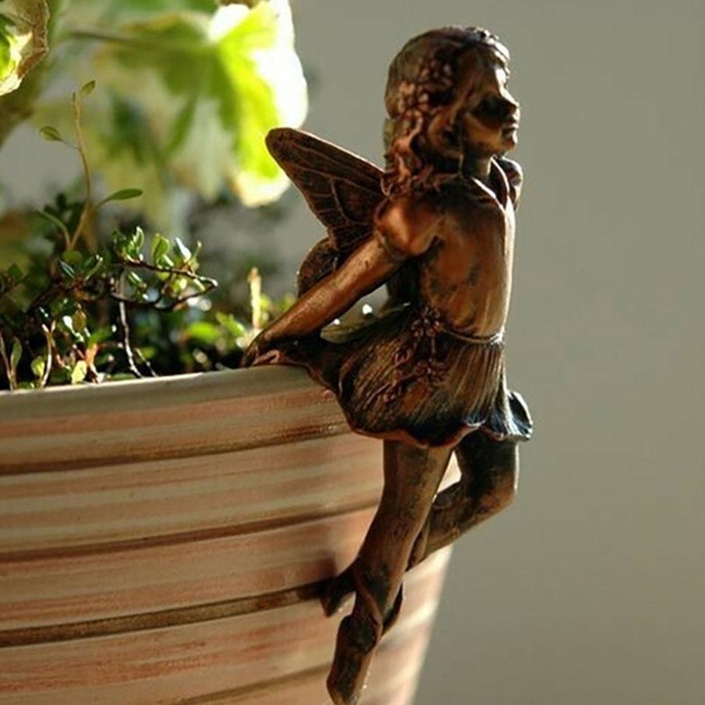 Plant Parents - Fadas Miniaturas para Vasos, Suporte para