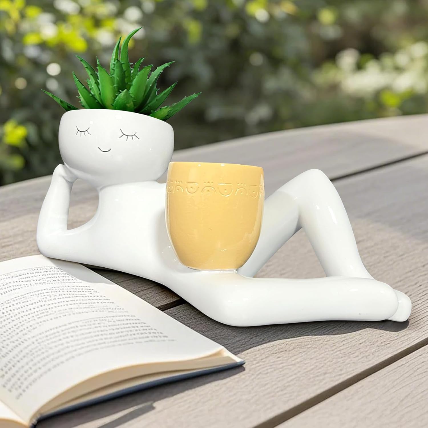Vaso de Plantas Divertido Lazy - Plant Parents avaliação e preço